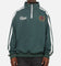 Carre Footie 1/4 Zip Crewneck Green/Off White