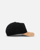 New Era Miami Dolphins 'Corduroy Suede' Pre-Curved Golfer Snapback Washed Black