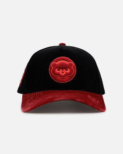 New Era Chicago Cubs 'Velvet Cord Certified Lover' 9FORTY A-Frame Premium Corduroy Snapback Black