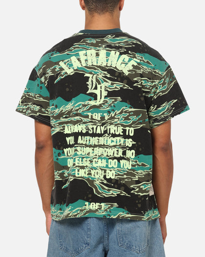 Puma LaFrance Supply All Over Print T-Shirt Green