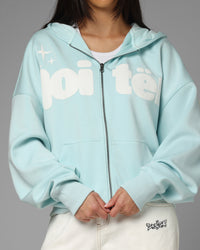 Loiter Cloud 9 Zip Hoodie Light Blue