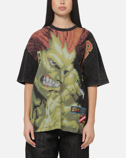Criminal Damage Blanka T-Shirt Washed Black