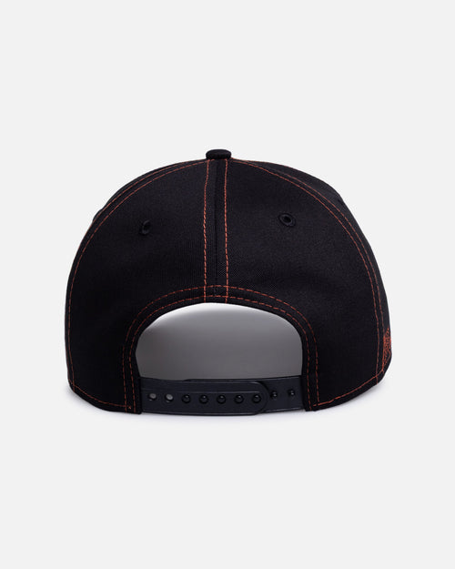 New Era Chicago Bulls 'Spider Web' 9FORTY A-Frame Snapback Black/Orange