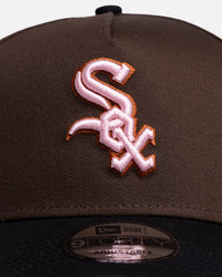 New Era Chicago White Sox 9Forty A-Frame Snapback Walnut