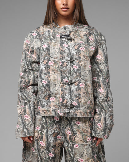 Loiter Thrasher Jacket Pink Tree Camo