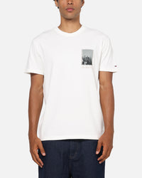 Tommy Jeans Regular Photo T-Shirt Ecru