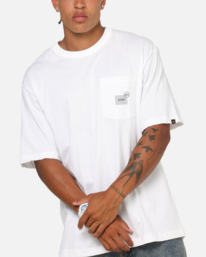 Alpha Industries Uniform Pocket A.I T-Shirt White
