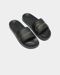 Carré Scripted Slide Black
