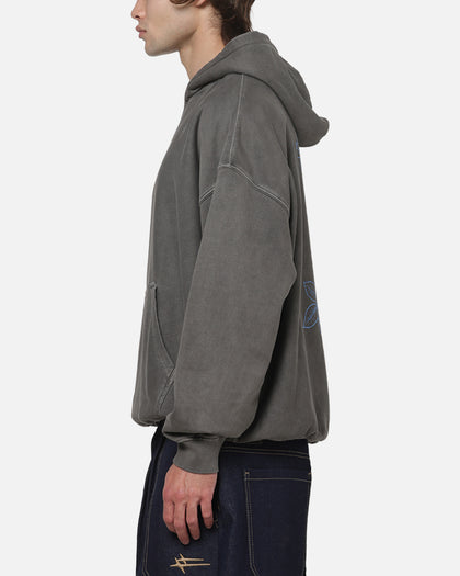 XXIII Rose Hoodie Washed Charcoal/Blue