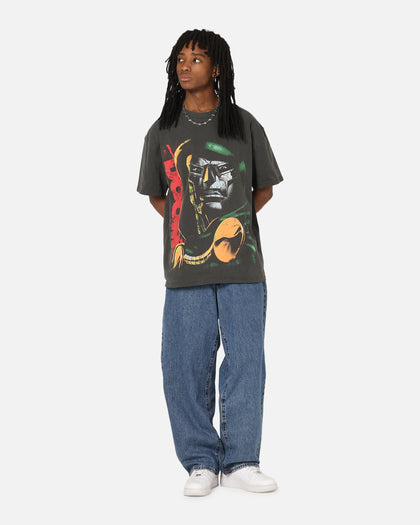 73Studio Marvel Fantastic Four Doctor Doom Heavy T-Shirt Black Wash