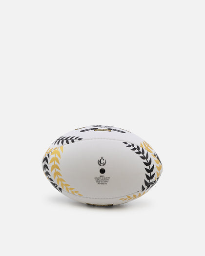 Culture Kings NFS Rugby Ball 24 White/Black/Gold.