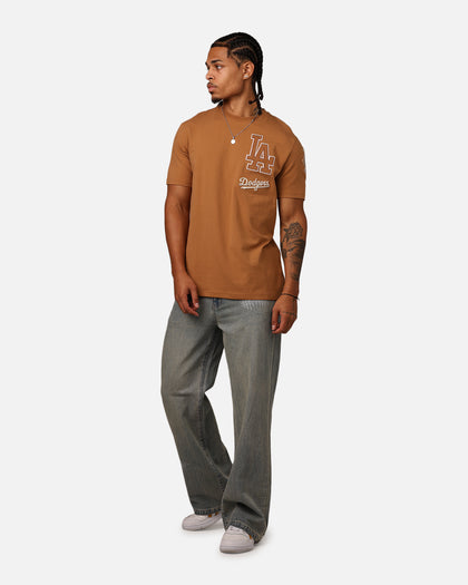 New Era Los Angeles Dodgers Cord T-Shirt Medium Beige