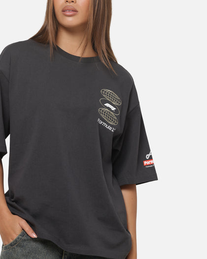 Mitchell & Ness Formula 1 Motorsport Box T-Shirt Washed Black