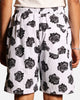Saint Morta Vintage Rose Beach Shorts White