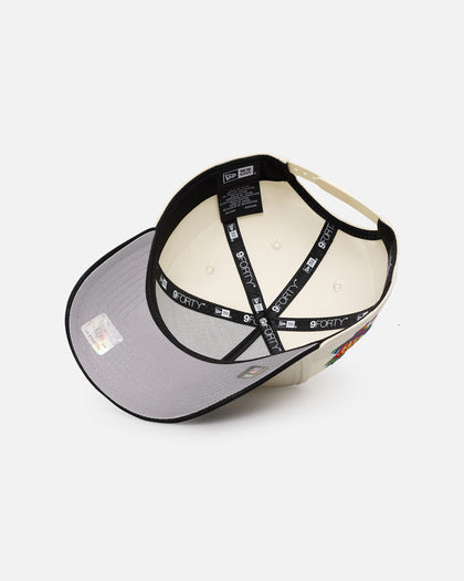 New Era Oakland Raiders 'NFL City Originals' 9FORTY A-Frame Snapback Chrome White/OTC