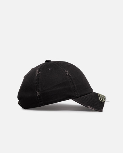 Mitchell & Ness Chicago Bulls 'Cut Brim' Dad Fit Strapback Black