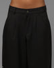 Loiter Eastern Bloc Pinstripe Trousers Black Pinstripe