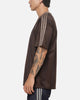 Adidas Jacquard Jersey T-Shirt Coffee