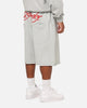 Ed Hardy Baggy Fleece Shorts Grey Marle