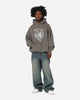 Ed Hardy Double Horns Hoodie Washed Charcoal