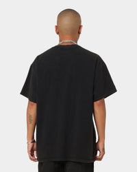 Nirvana Smiley Vintage Tee Washed Black