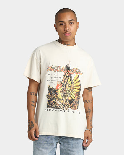 The Rolling Stones Birmingham '73 Dragon T-Shirt Sand