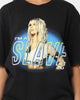 Britney Spears Slave Vintage T-Shirt Washed Black