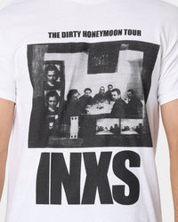 INXS The Dirty Honeymoon Tour T-Shirt White
