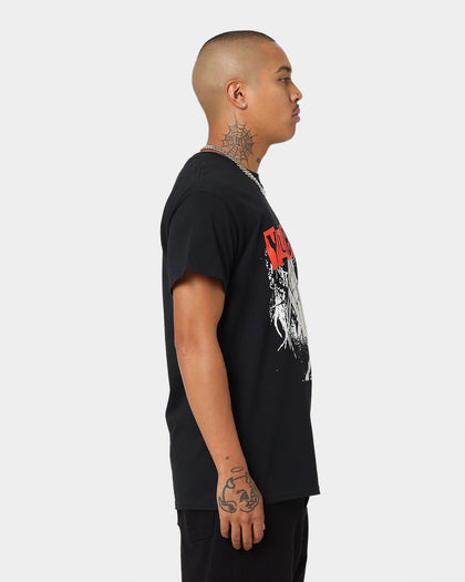 YUNGBLUD Universal Music X YUNGBLUD Stencil Photo T-Shirt Black