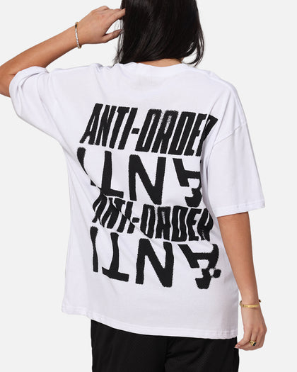 The Anti Order Anti Stacked Drop Shoulder T-Shirt White