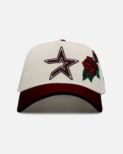 New Era Houston Astros 'Velvet Roses' 9FORTY A-Frame Snapback Chrome