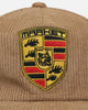 Market Ultimate Performance 5 Panel Corduroy Snapback Khaki