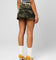 Ed Hardy Women's Denim Mini Skirt Woodland Camo