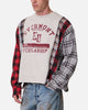 MNML Panelled Flannel Shirt Multi