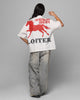Loiter Rodeo Zip Up Shirt Off White