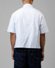 Loiter Chopper Work Shirt Blue/White