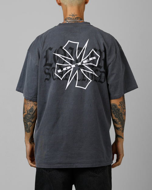 Loiter Phantom Sigil T-Shirt Washed Charcoal