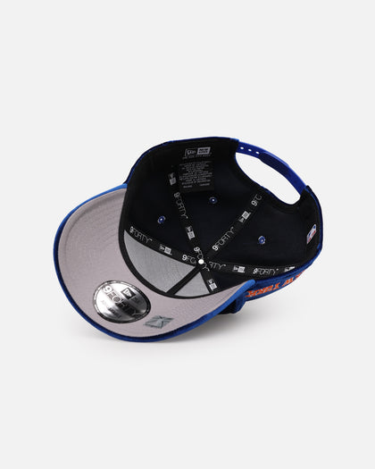New Era New York Knicks 'Velvet Hearts' 9FORTY A-Frame Snapback Blue