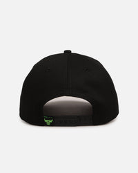 New Era Chicago Bulls 'Spooky Script' 9FORTY A-Frame Snapback Black/Green/Purple