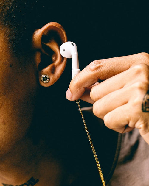 Saint Morta AirPod Cuban Chain Gold