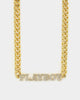 Playboy PB Iced Choker 10mm Chain Gold