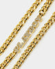 Playboy PB Iced Choker 10mm Chain Gold