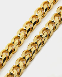 Playboy PB Iced Choker 10mm Chain Gold