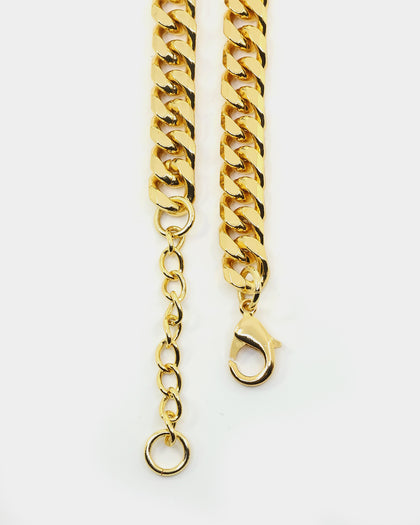 Playboy PB Iced Choker 10mm Chain Gold