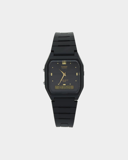 Casio AW48HE-1A Watch Black/Gold