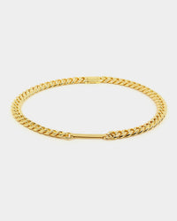 Saint Morta Custom Alpha 2 Letter Chain Gold