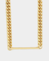 Saint Morta Custom Alpha 4 Letter Chain Gold