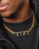 Saint Morta Custom Alpha 4 Letter Chain Gold