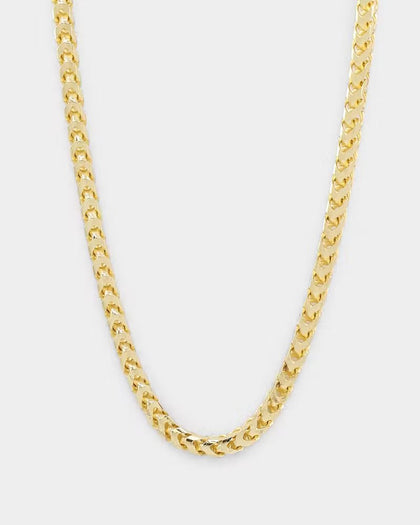 House Of Auric 3.7mm Franco Chain 18K Gold Vermeil