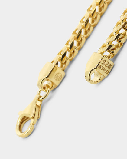 House Of Auric 3.7mm Franco Chain 18K Gold Vermeil